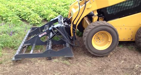 how does a skid steer landscape land leveler work|leveling ground with a bobcat.